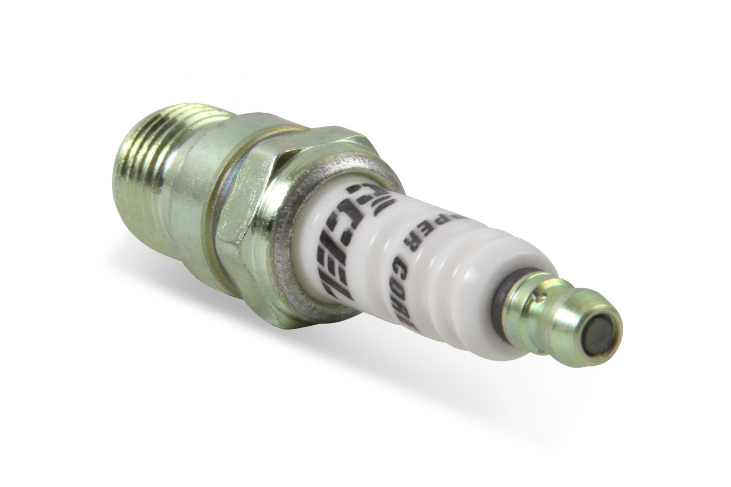 HP Copper Spark Plug Shorty 14MM Thread .460 In Reach Tapered Seat Non-Resistor 4 Pack ACCEL