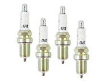 HP Copper Spark Plug Shorty 14MM Thread, .750 In Reach Heat Range 4 Gasket (Flat) Seat 4-Pack ACCEL