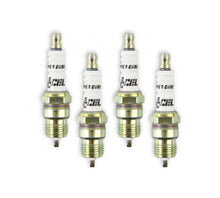 HP Copper Spark Plug Shorty 14MM Thread .460 In Reach Heat Range 6 Tapered Seat 4 Pack ACCEL