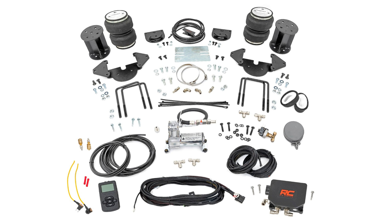 Air Spring Kit w/compressor Wireless Controller Silverado/Sierra 1500 (19-26) Rough Country