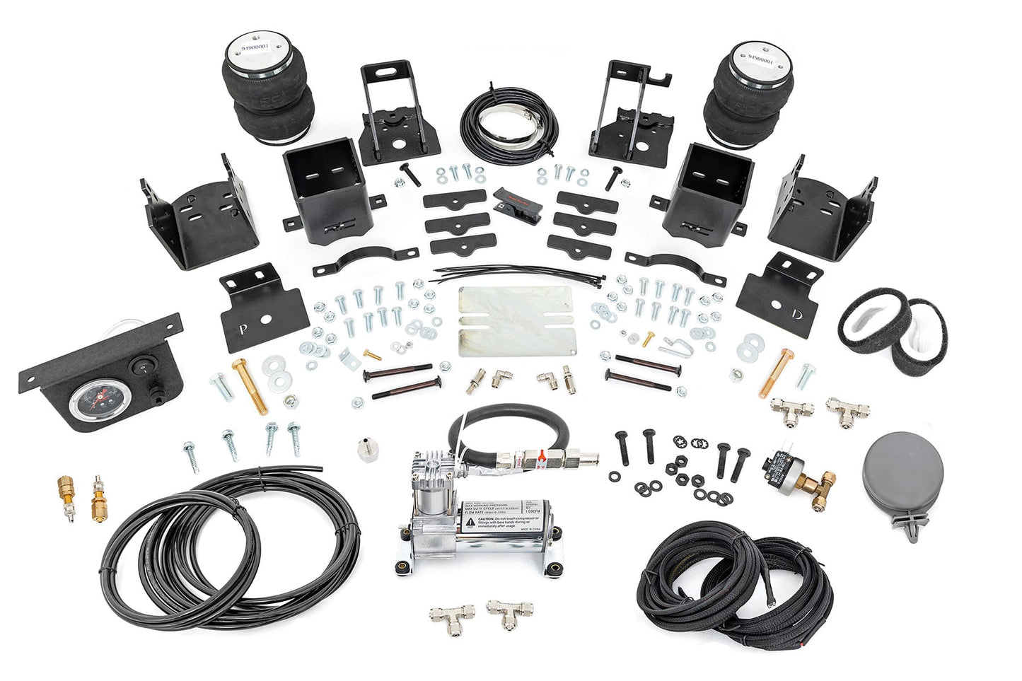 Air Spring Kit w/compressor Ford F-250/F-350 Super Duty 4WD (2005-2016) Rough Country