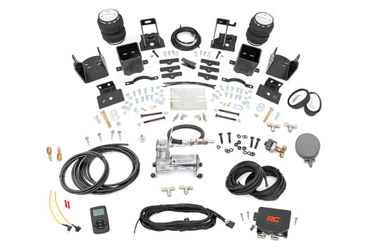 Air Spring Kit w/compressor Wireless Controller 3-6 Inch Lifts Ford F-250/F-350 Super Duty (05-16) Rough Country