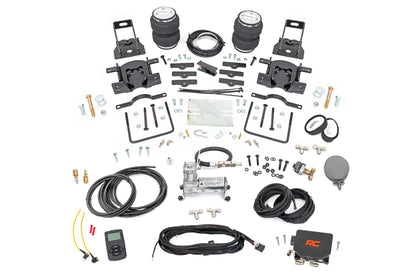 Air Spring Kit w/compressor Wireless Controller Ford F-250/F-350 Super Duty (05-16) Rough Country
