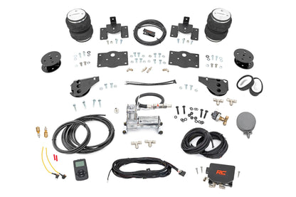 Air Spring Kit w/compressor Wireless Controller 4 Inch Lift Kit Ram 1500 (10-18 & Classic) Rough Country