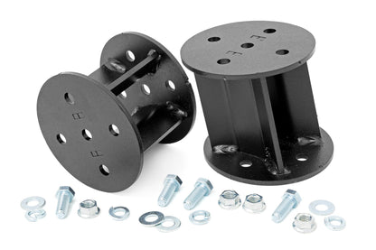 Air Spring Kit w/compressor 6 Inch Lift Kit Ram 1500 2WD/4WD (2009-2018 & Classic) Rough Country