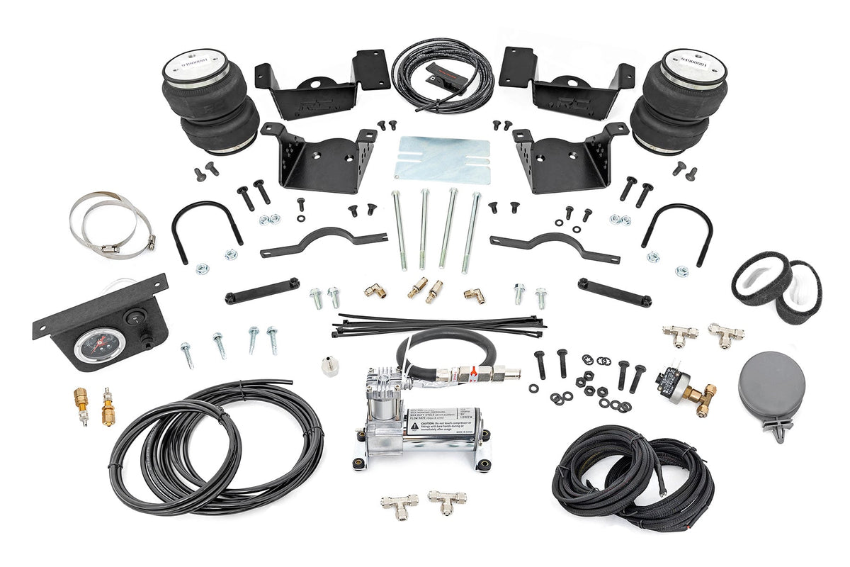 Air Spring Kit w/compressor Silverado/Sierra 2500HD/3500HD (20-26) Rough Country