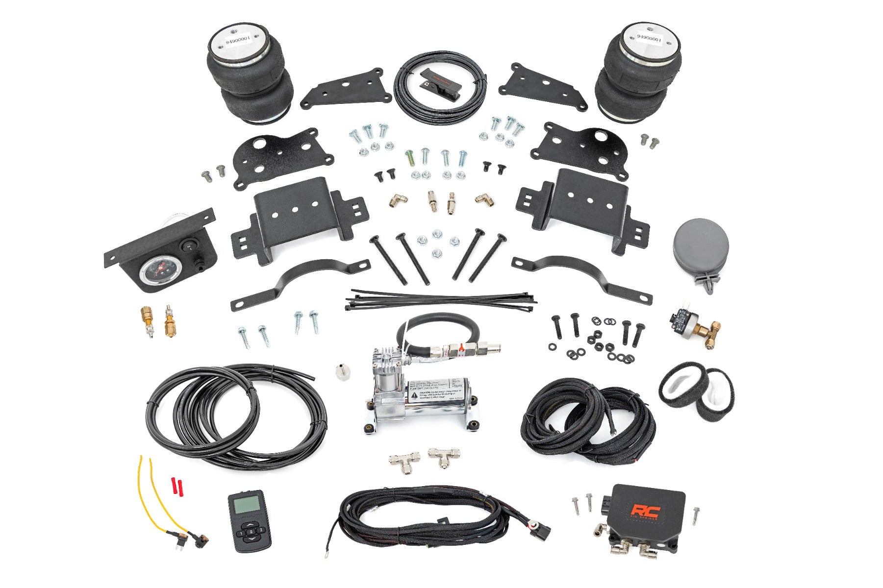 Air Spring Kit w/compressor Wireless Controller Ram 2500 2WD (2014-2026) Rough Country