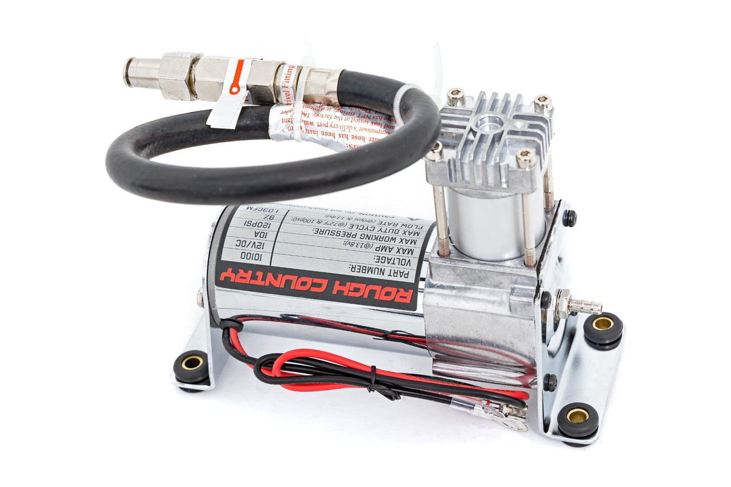 Onboard Air Bag Compressor Kit w/Gauge Rough Country