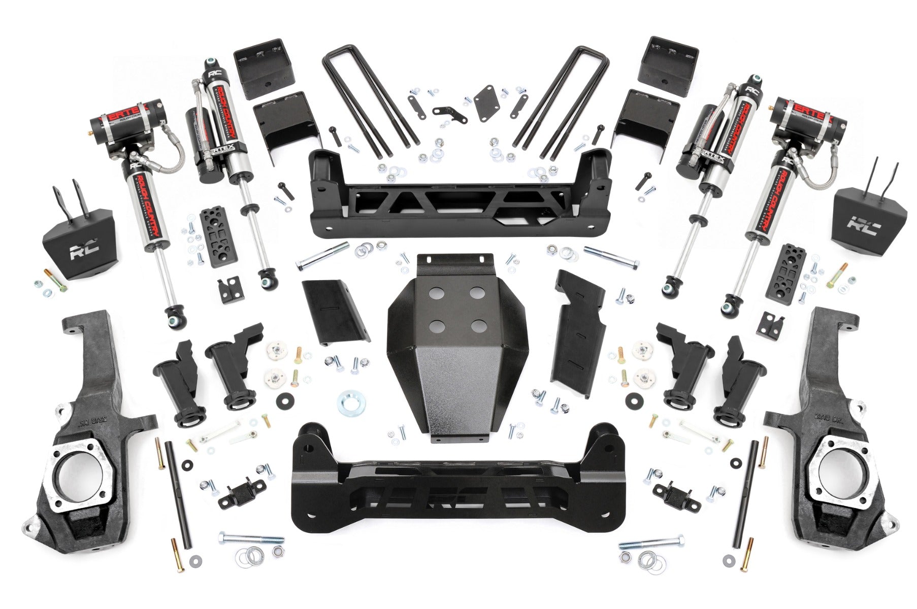 7.5 Inch Lift Kit Torsion Drop Vertex Silverado/Sierra 2500HD/3500HD (11-19) Rough Country