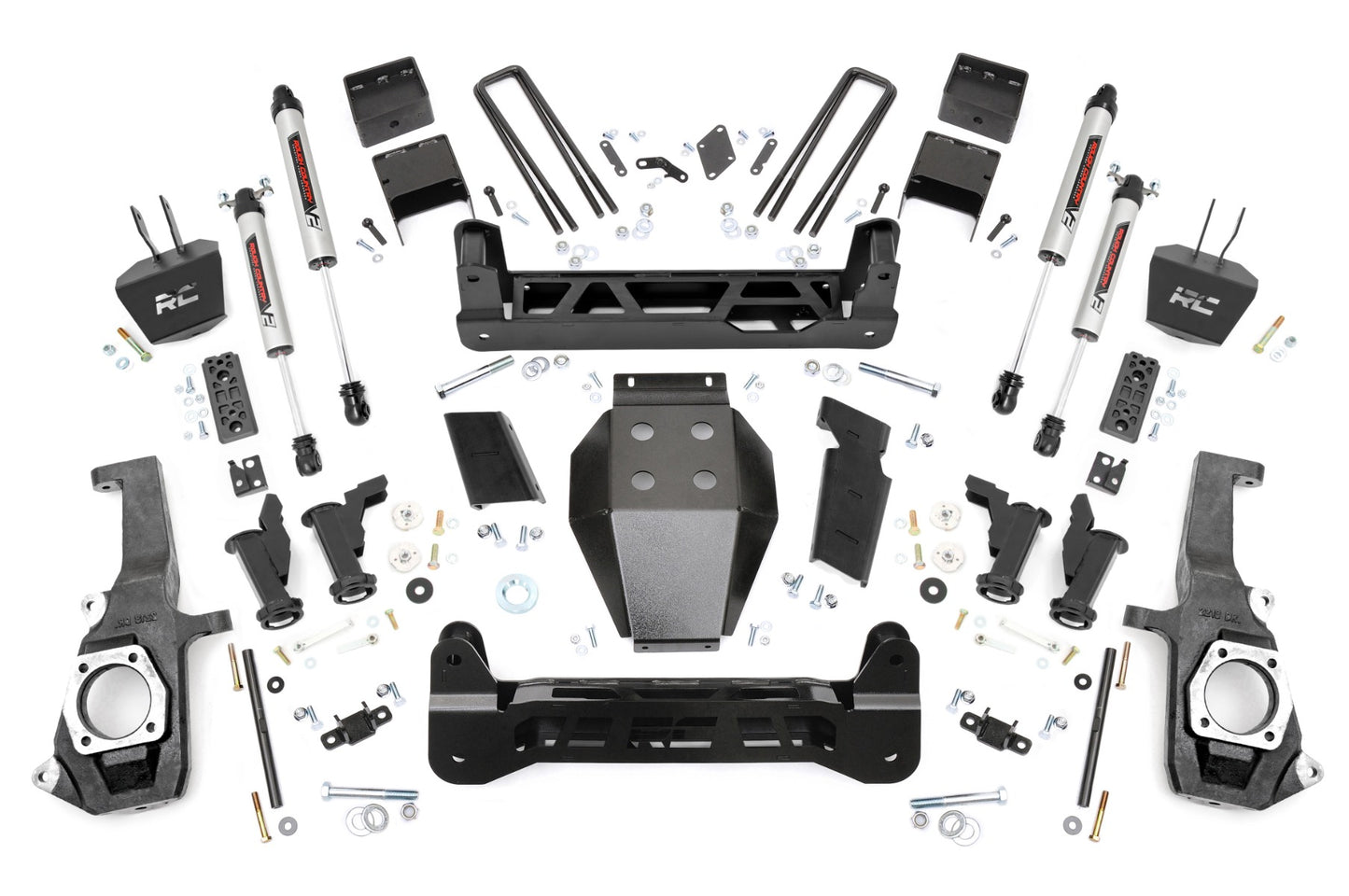 7.5 Inch Lift Kit Torsion Drop V2 Silverado/Sierra 2500HD/3500HD (11-19) Rough Country
