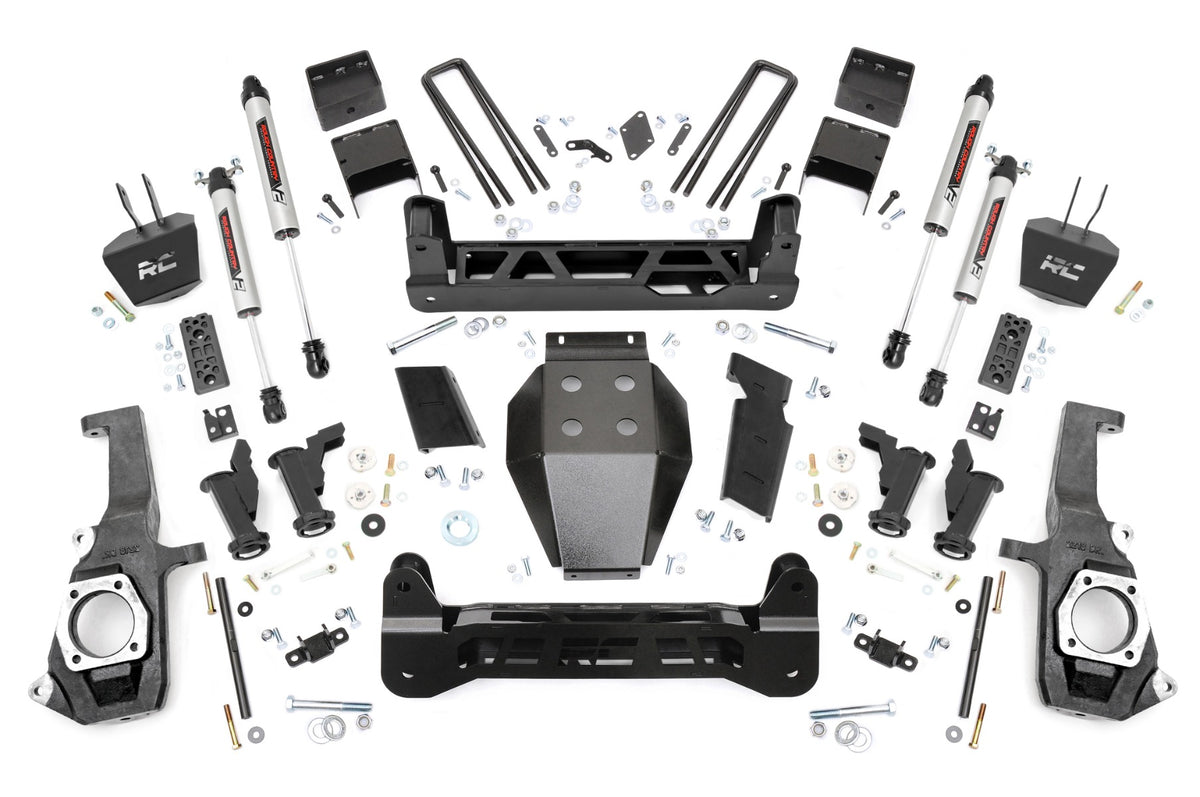 7.5 Inch Lift Kit Torsion Drop V2 Silverado/Sierra 2500HD/3500HD (11-19) Rough Country