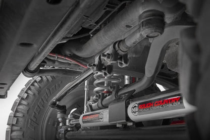 Jeep High Steer Drag Link & Track Bar Bracket Kit 07-18 Wrangler JK Rough Country