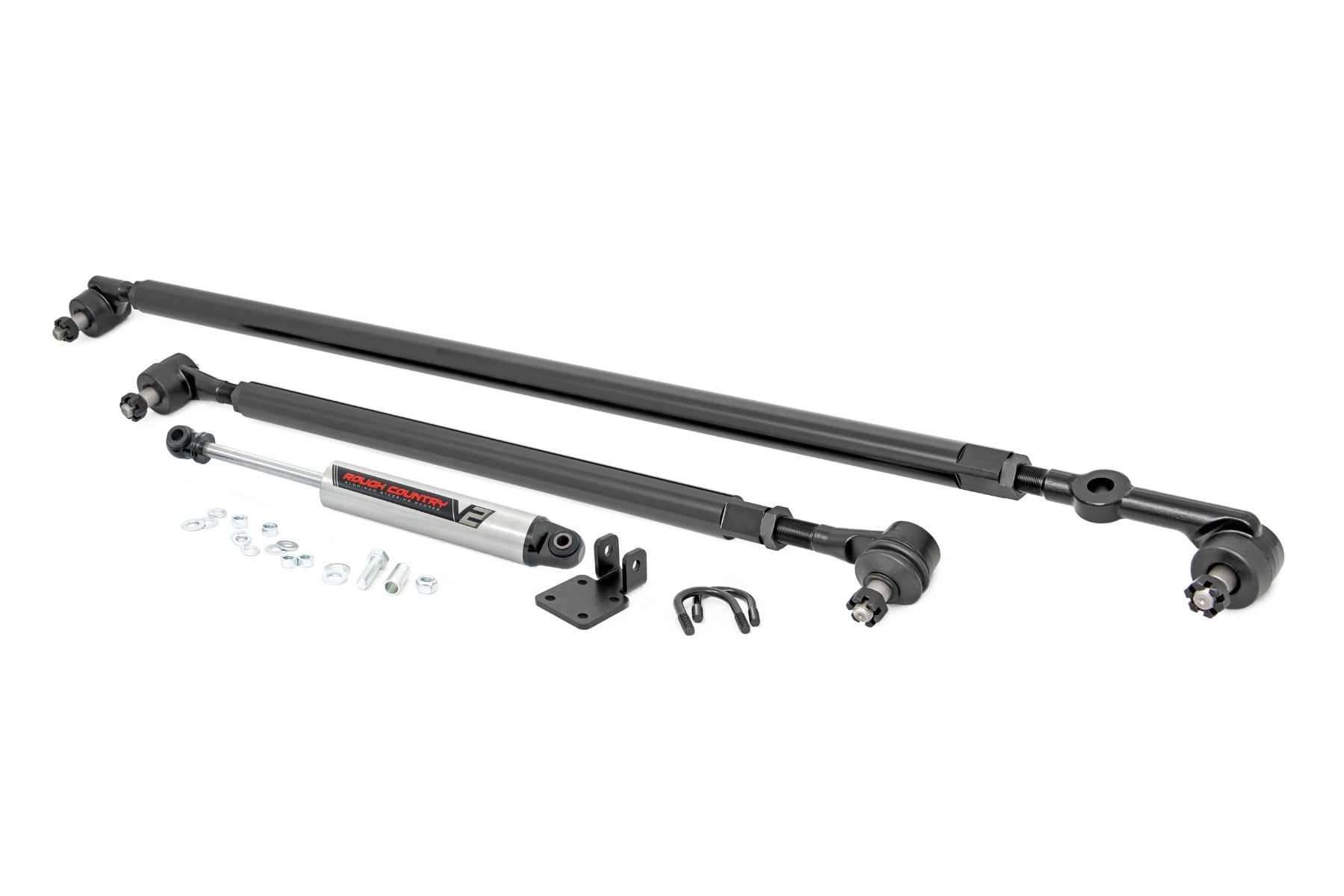 HD Steering Kit V2 Stabilizer Combo Jeep Cherokee XJ/Comanche MJ/Wrangler TJ Rough Country
