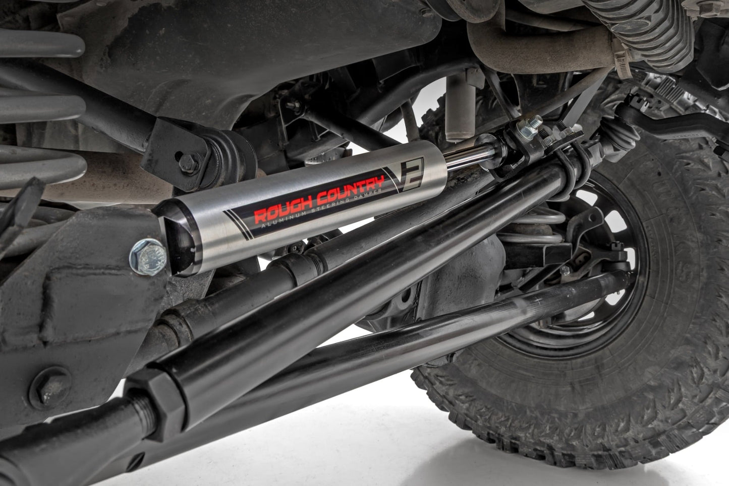 HD Steering Kit V2 Stabilizer Combo Jeep Cherokee XJ/Comanche MJ/Wrangler TJ Rough Country