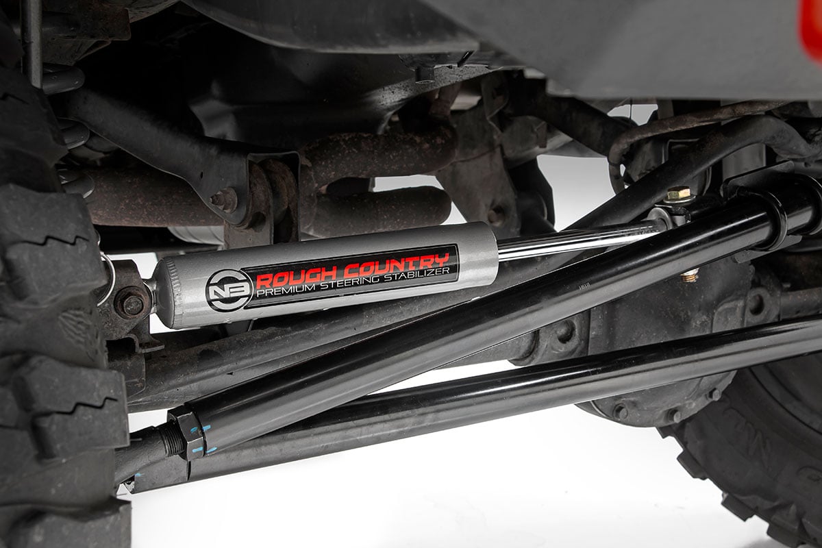 HD Steering Kit Stabilizer Combo Jeep Cherokee XJ/Comanche MJ/Wrangler TJ Rough Country