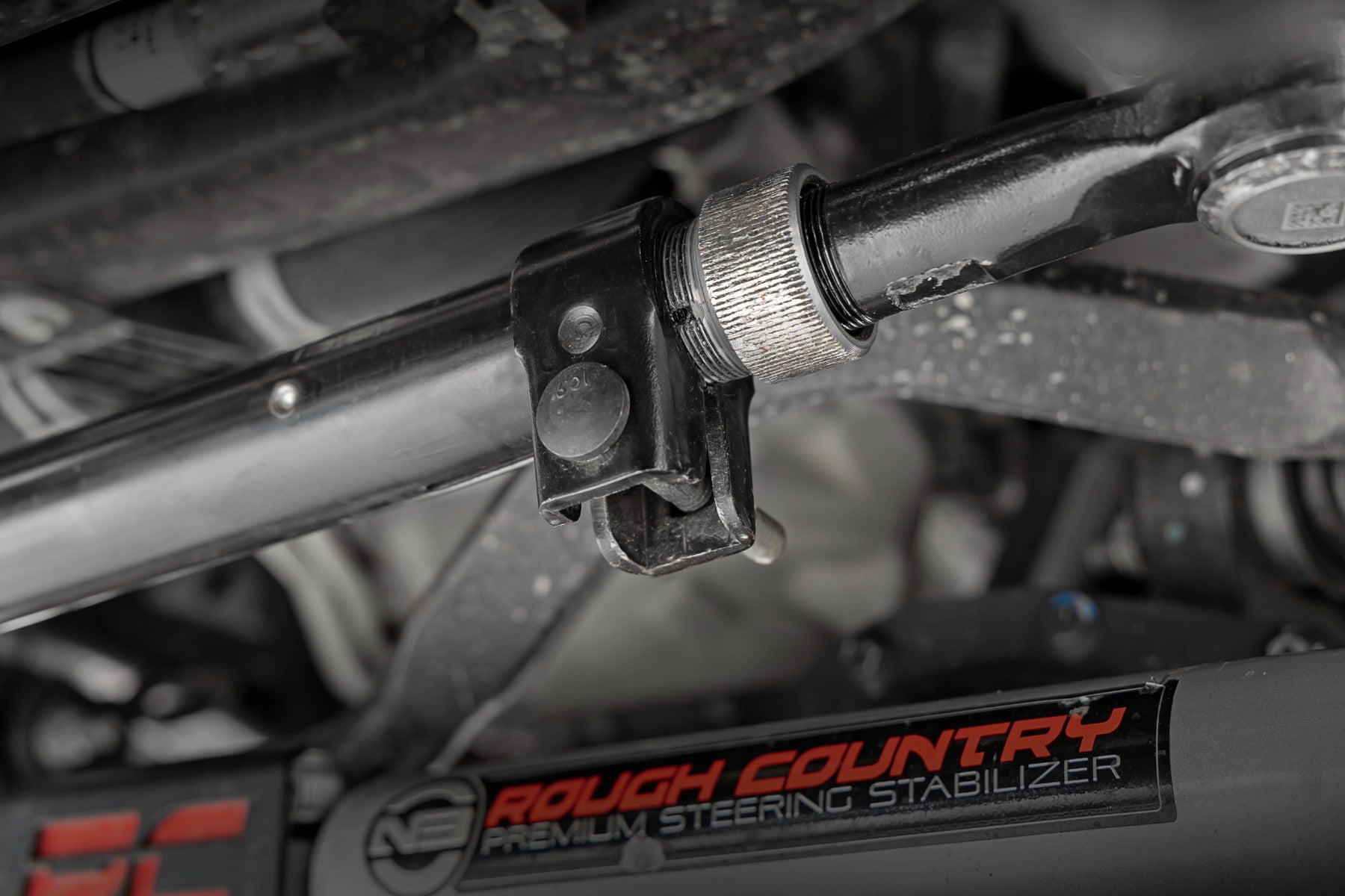 High Steer Kit Track Bar Bracket Combo 18-22 Jeep Wrangler JL Rough Country