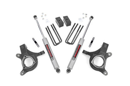 3 Inch Lift Kit Lift Knuckle Silverado/Sierra 1500 2WD (07-13) Rough Country