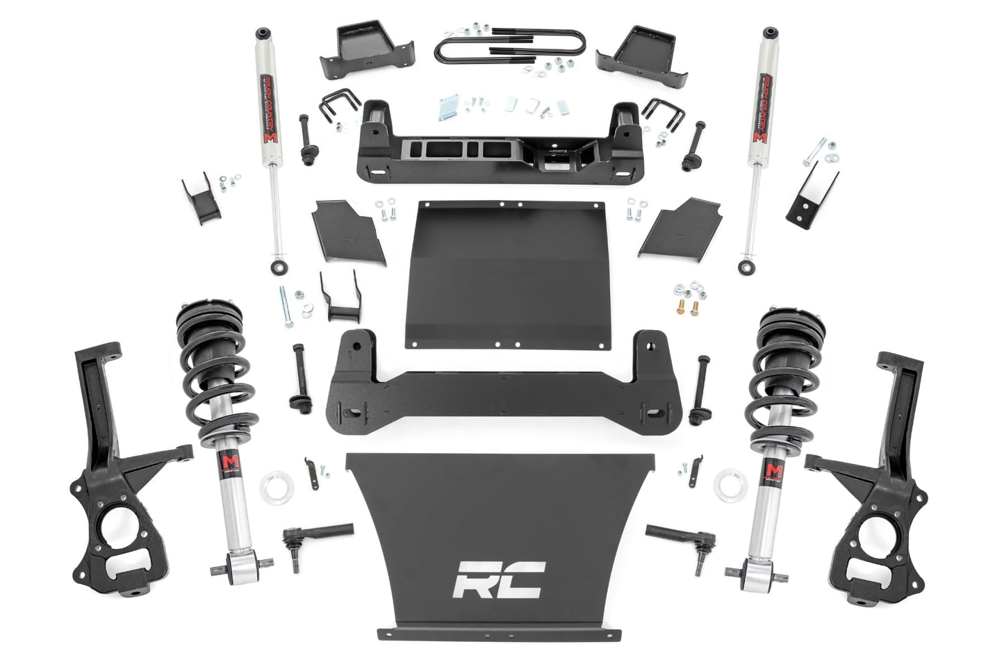 6 Inch Lift Kit M1 Struts/M1 Chevy Silverado 1500 4WD (2025-2026) Rough Country