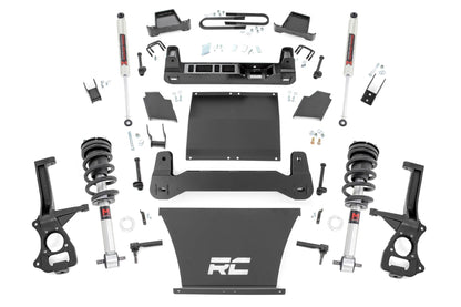 6 Inch Lift Kit M1 Struts/M1 Chevy Silverado 1500 4WD (2025-2026) Rough Country