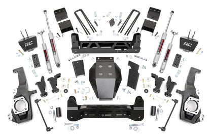 5 Inch Lift Kit Torsion Drop Silverado/Sierra 2500HD/3500HD (20-26) Rough Country