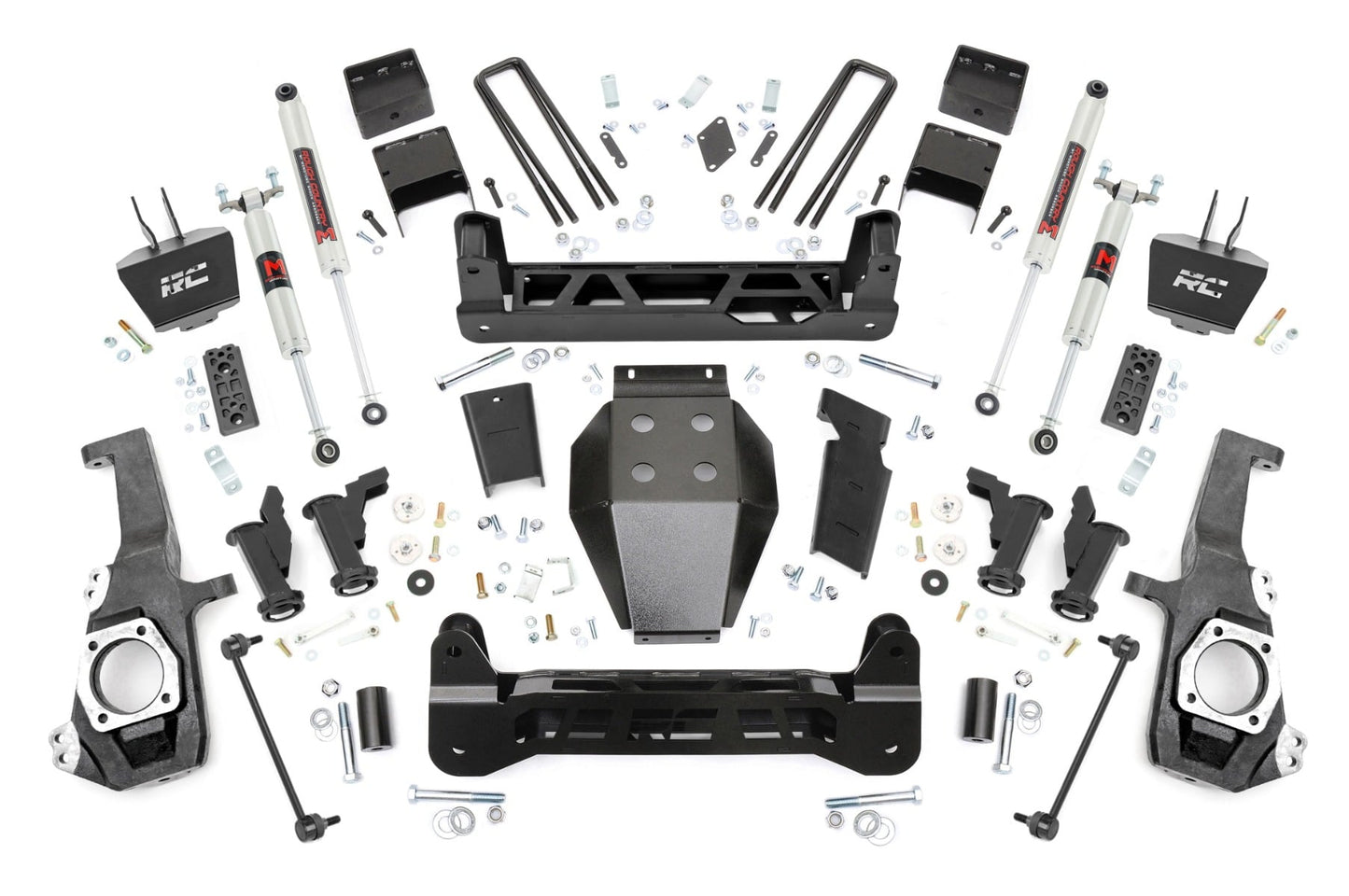 5 Inch Lift Kit Torsion Drop M1 Silverado/Sierra 2500HD/3500HD (20-26) Rough Country