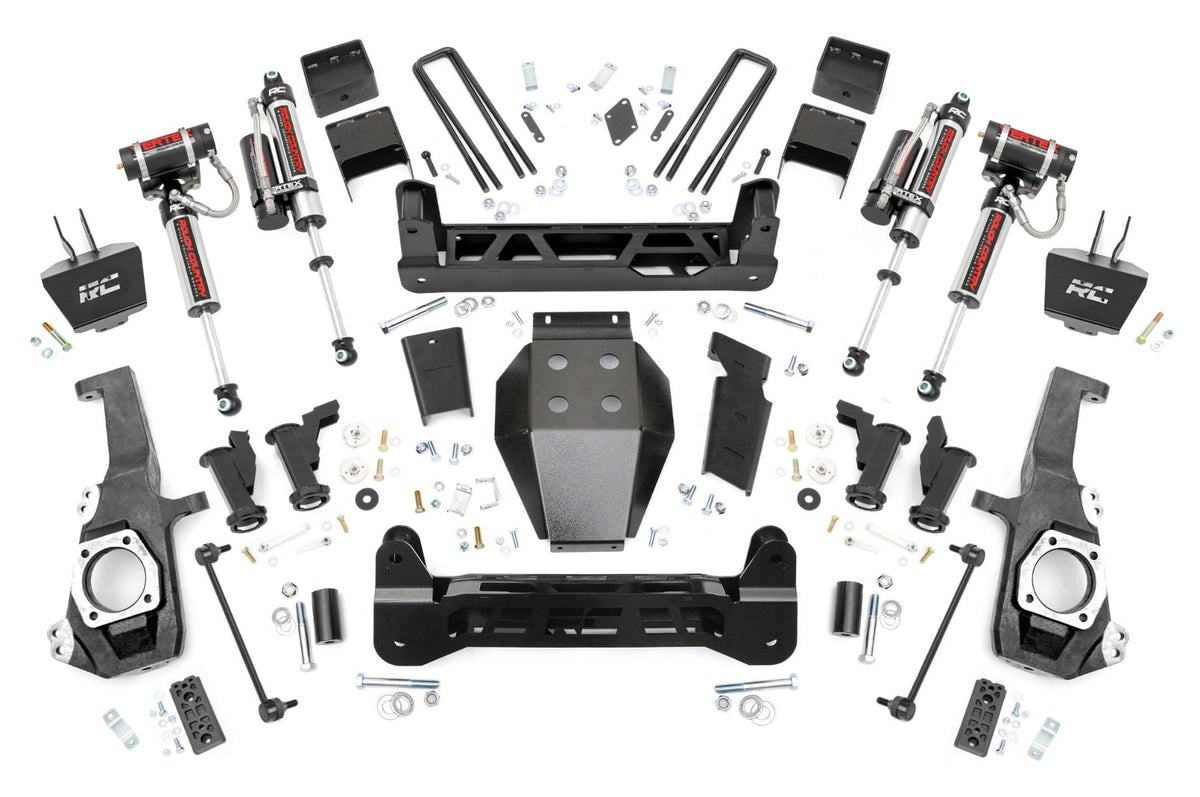 5 Inch Lift Kit Torsion Drop Vertex Silverado/Sierra 2500HD/3500HD (20-26) Rough Country