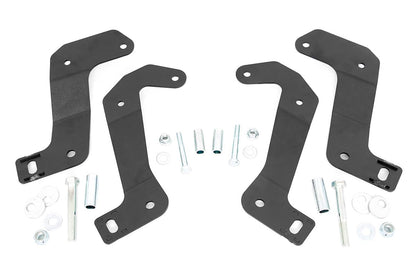 Control Arm Relocation Kit Front Jeep Gladiator JT/Wrangler JL 4WD (18-26) Rough Country