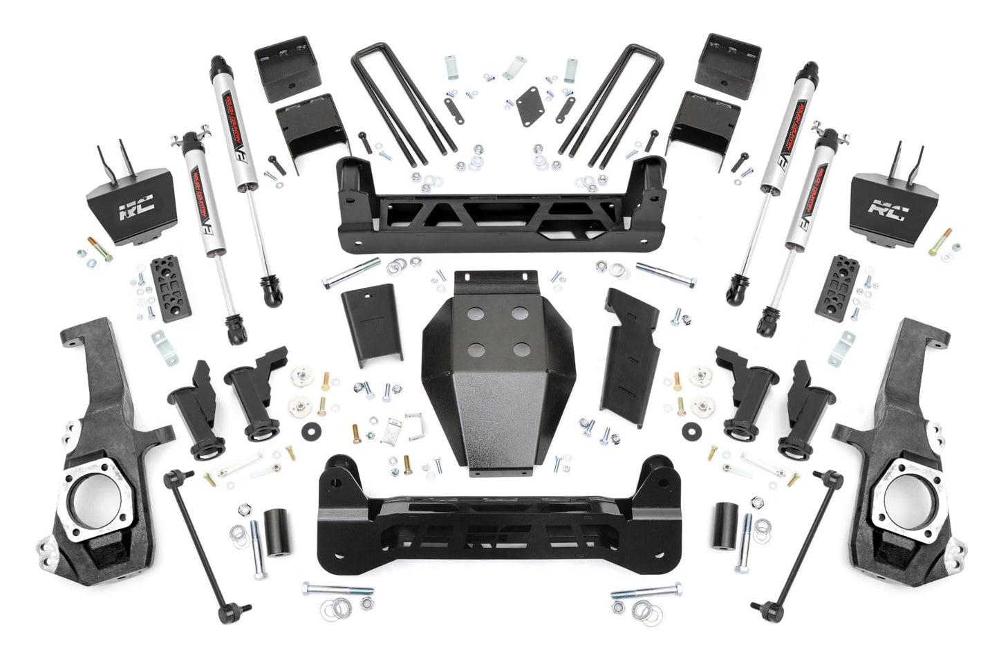 5 Inch Lift Kit Torsion Drop V2 Silverado/Sierra 2500HD/3500HD (20-26) Rough Country