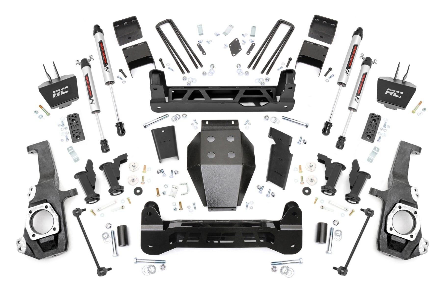 5 Inch Lift Kit Torsion Drop V2 Silverado/Sierra 2500HD/3500HD (20-26) Rough Country