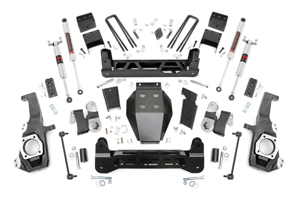 5 Inch Lift Kit NTD M1 w/ Overloads Silverado/Sierra 2500HD/3500HD (20-26) Rough Country