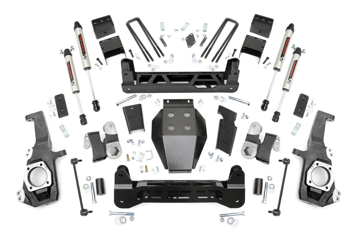 5 Inch Lift Kit NTD V2 w/ Overloads Silverado/Sierra 2500HD/3500HD (20-26) Rough Country