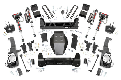 5 Inch Lift Kit Torsion Drop Vertex w/ Overloads Silverado/Sierra 2500HD/3500HD (20-26) Rough Country