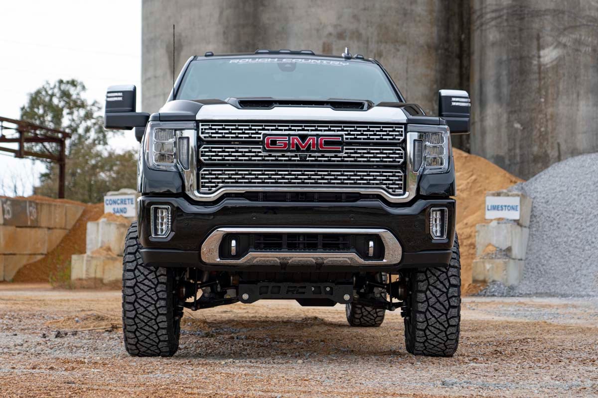 7 Inch Lift Kit NTD Vertex Shocks w/ Overloads Silverado/Sierra 2500HD/3500HD (20-26) Rough Country