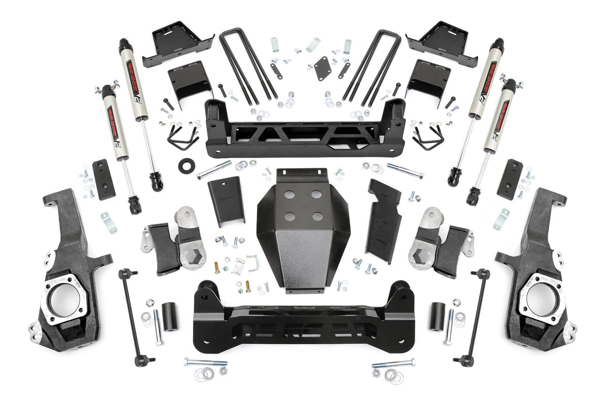 7 Inch Lift Kit NTD V2 w/ Overloads Silverado/Sierra 2500HD/3500HD (20-26) Rough Country