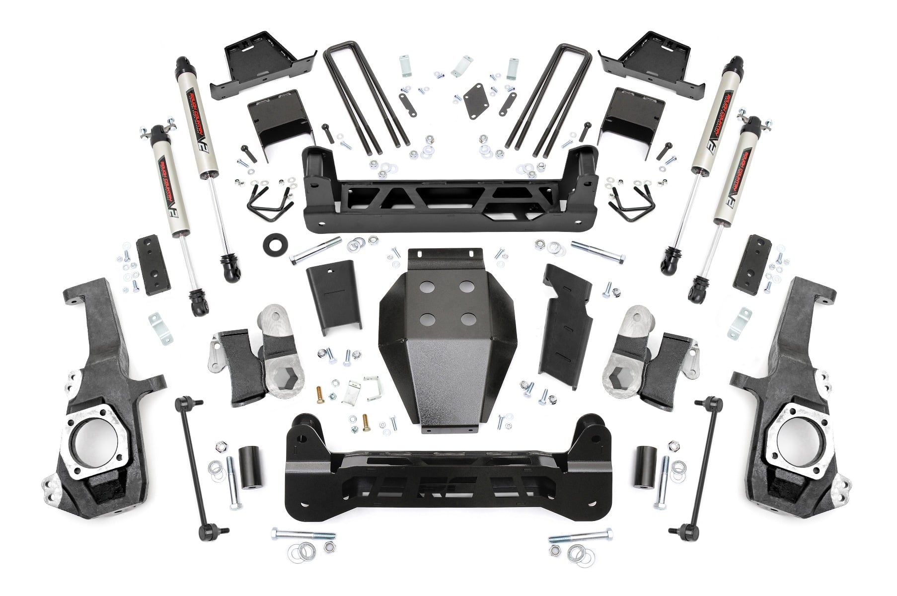 7 Inch Lift Kit NTD V2 w/ Overloads Silverado/Sierra 2500HD/3500HD (20-26) Rough Country
