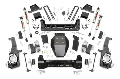 7 Inch Lift Kit NTD V2 w/ Overloads Silverado/Sierra 2500HD/3500HD (20-26) Rough Country