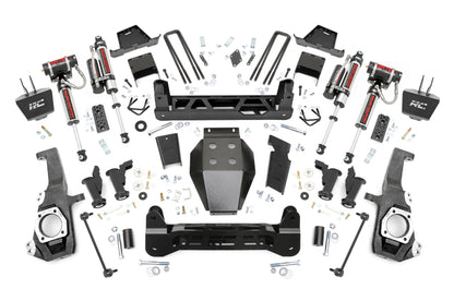 7 Inch Lift Kit Torsion Drop Vertex w/ Overloads Silverado/Sierra 2500HD/3500HD (20-26) Rough Country