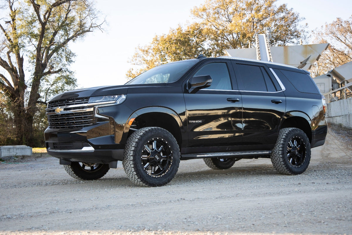 3.5 Inch Lift Kit N3 Struts Red Chevy/GMC SUV 1500 4WD (2021-2026) Rough Country