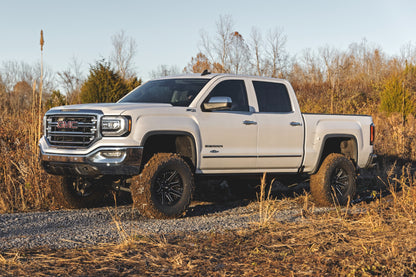 7 Inch Stamped Steel LCA Lift Kit Forged UCA Bracket N3 Struts Silverado/Sierra 1500 (16-18) Rough Country