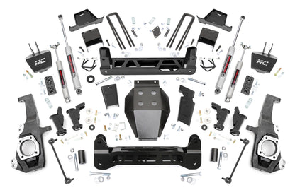 7 Inch Lift Kit Torsion Drop Silverado/Sierra 2500HD/3500HD (20-26) Rough Country