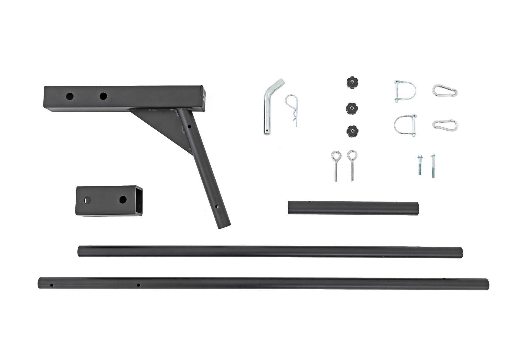 Flag Pole Holder Single 2 & 2.5 Inch Inch Hitch w/ Flag Pole Rough Country