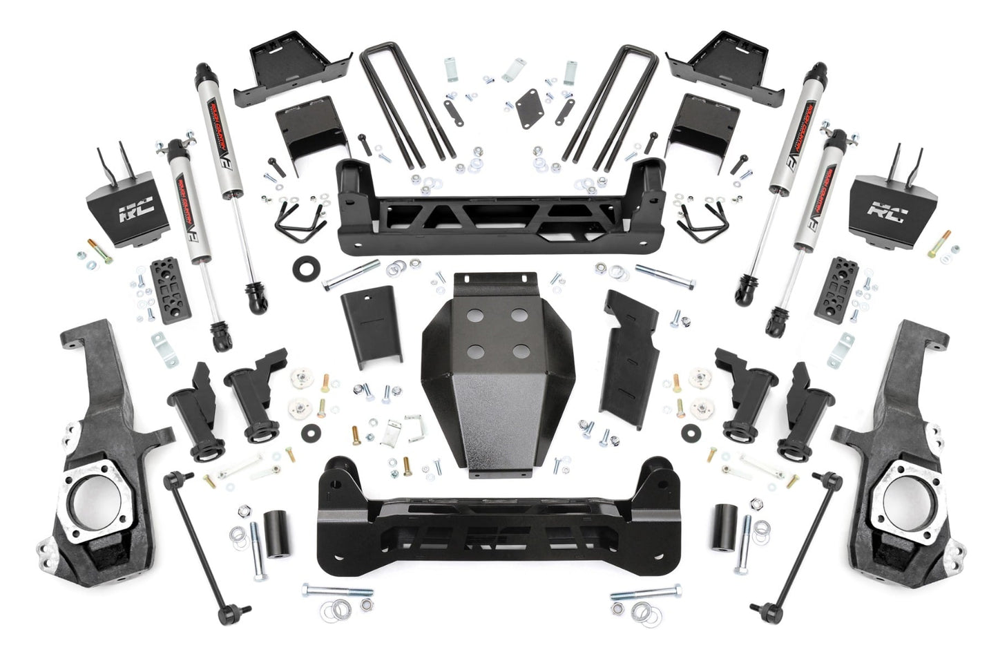 7 Inch Lift Kit Torsion Drop V2 Silverado/Sierra 2500HD/3500HD (20-26) Rough Country