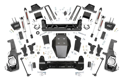 7 Inch Lift Kit Torsion Drop V2 Silverado/Sierra 2500HD/3500HD (20-26) Rough Country