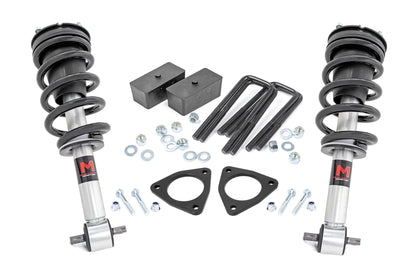 2.5 Inch Lift Kit Alu/Cast Steel M1 Strut Silverado/Sierra 1500 (07-18) Rough Country
