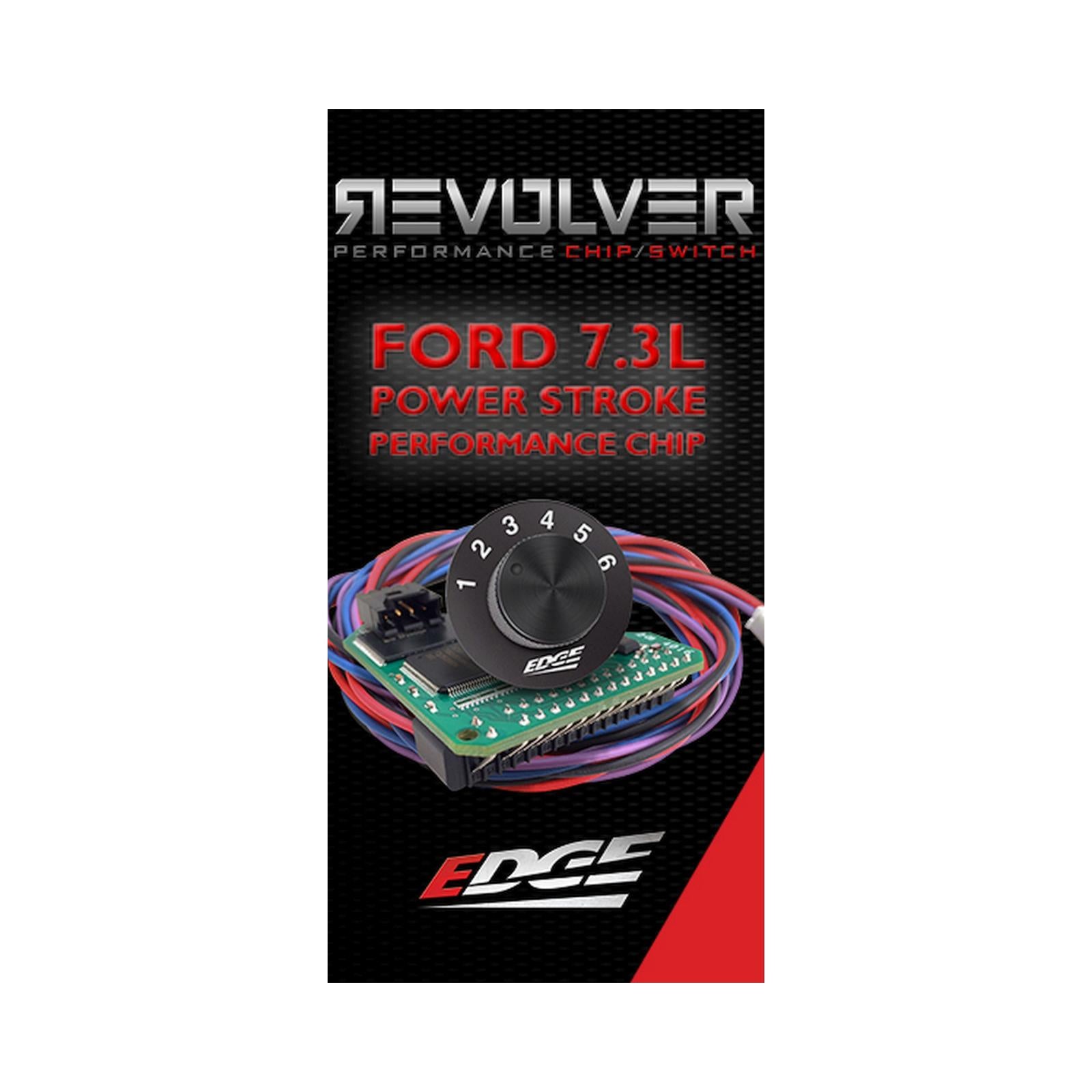 Revolver 1999.5-2001 Ford 7.3L Powerstroke Diesel Auto 6-Chip NVK4 Master Box Code Edge Products