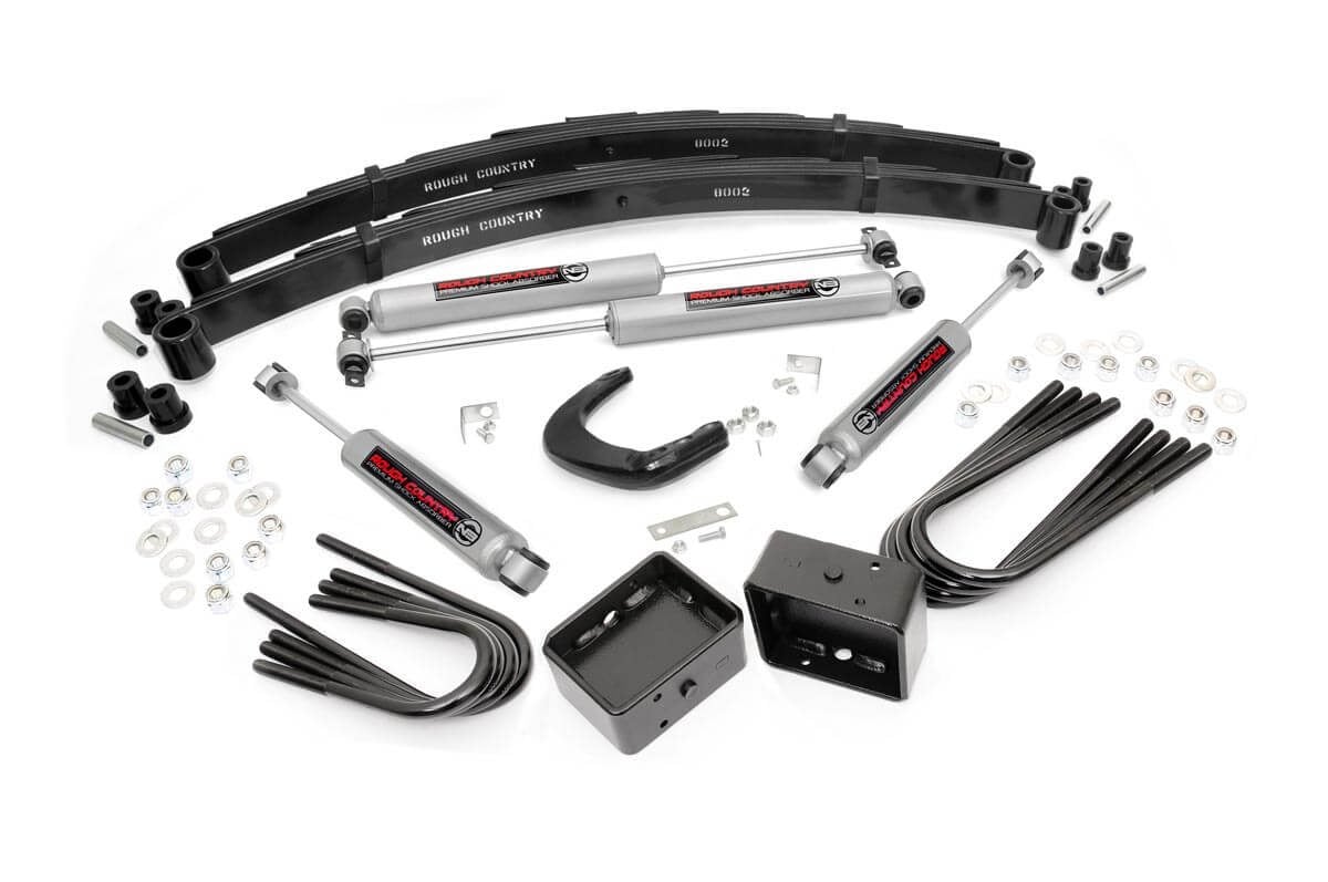 4 Inch Lift Kit Chevy/GMC C10/K10 Truck & SUV/K5 Blazer 4WD (1977-1991) Rough Country