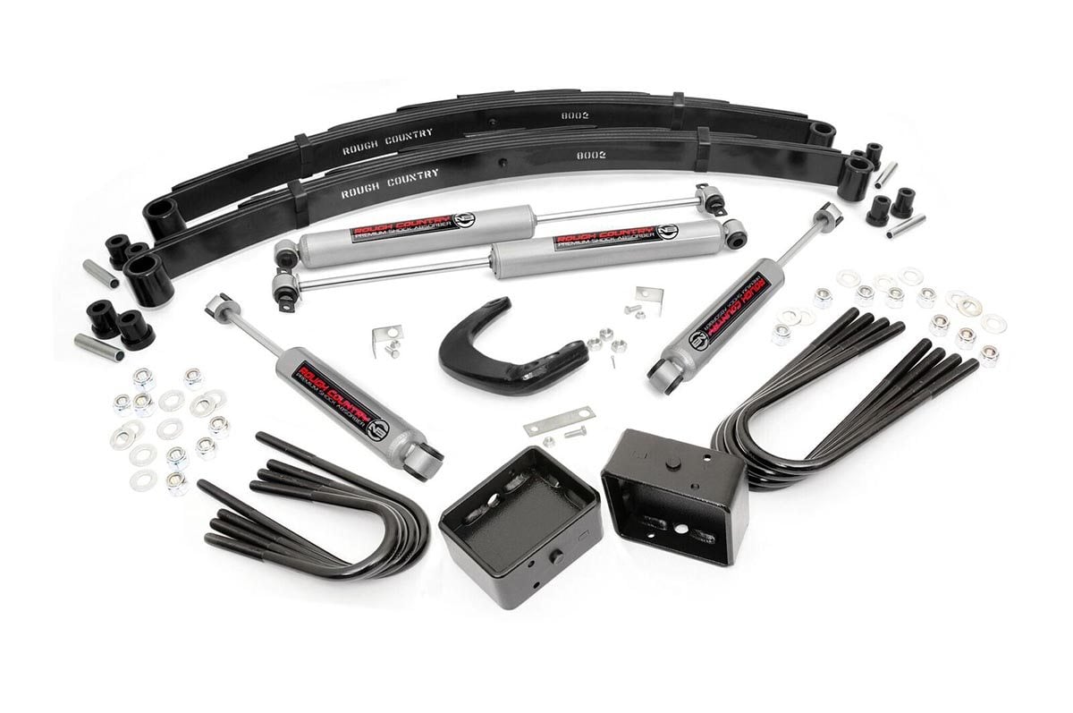 4 Inch Lift Kit Chevy/GMC C20/K20 C25/K25 Truck/Half-Ton Suburban (77-91) Rough Country