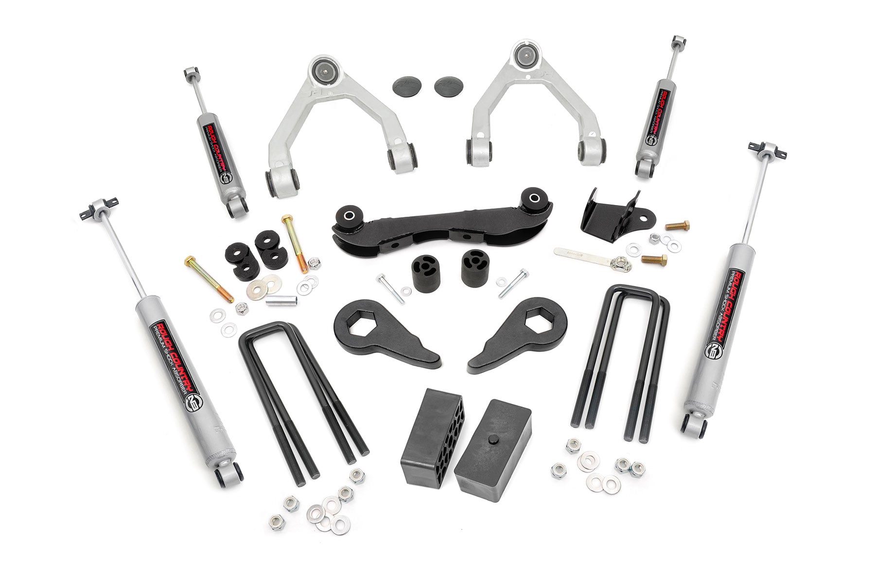 2-3 Inch Lift Kit Rear Blocks Silverado/Sierra 1500 Truck & SUV 4WD (1988-1999) Rough Country