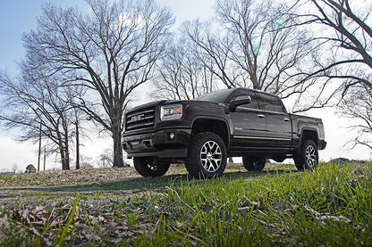 5 Inch GMC Suspension Lift Kit 14-16 Sierra 1500 Denal 4WD w/MagneRide Rough Country