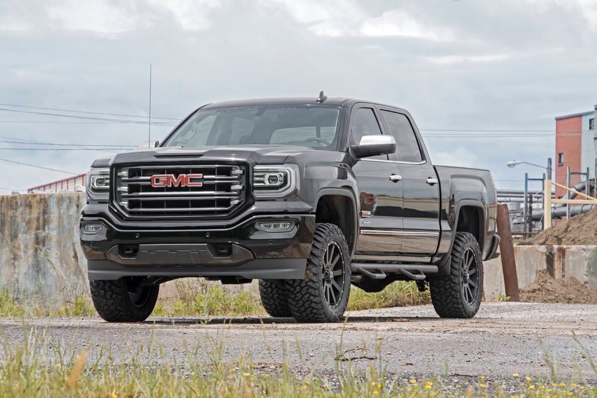 3.5 Inch Lift Kit Forged UCA N3 Strut Red Silverado/Sierra 1500 (14-16) Rough Country